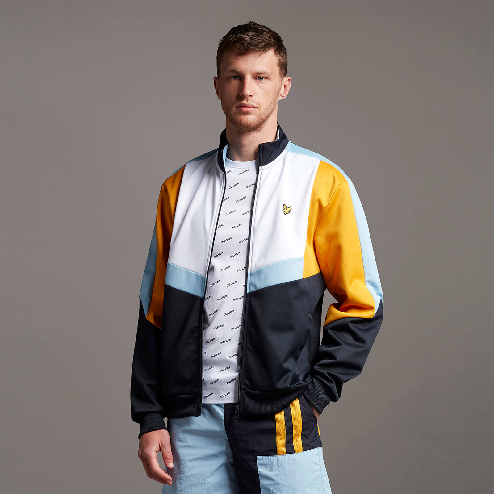 Track Zip Through - Dark Navy - XS