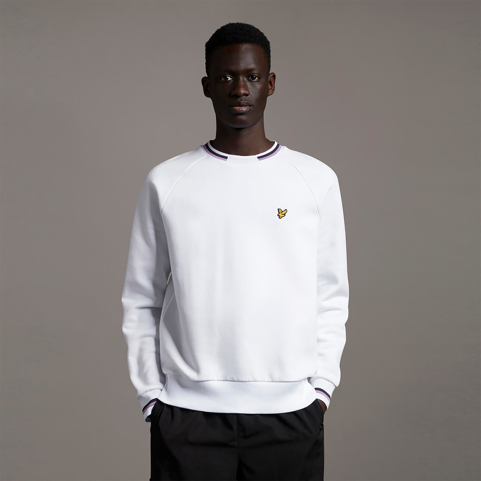 

Double Tipped Sweatshirt - White - L