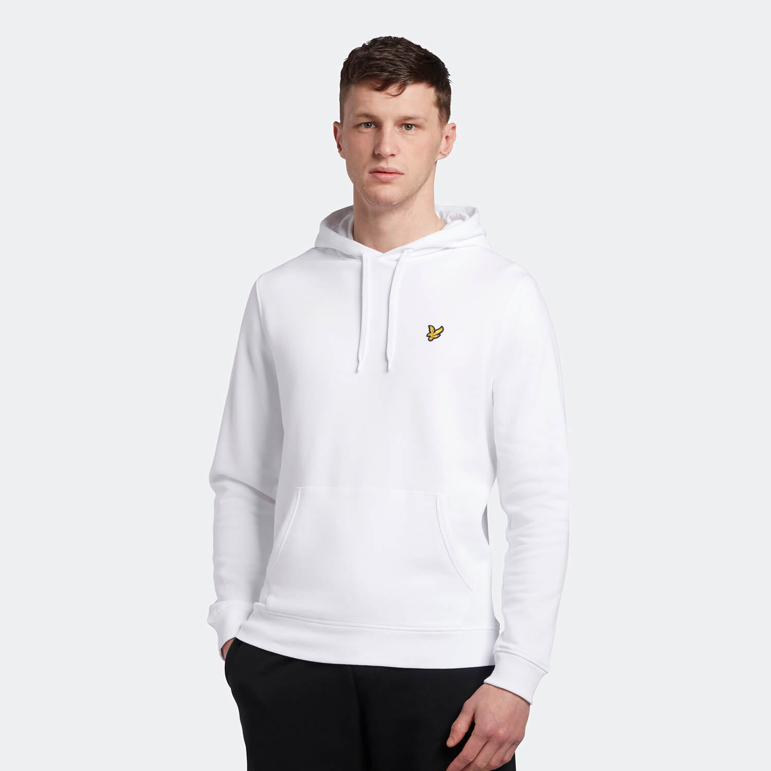 Men's Pullover Hoodie - White - XS