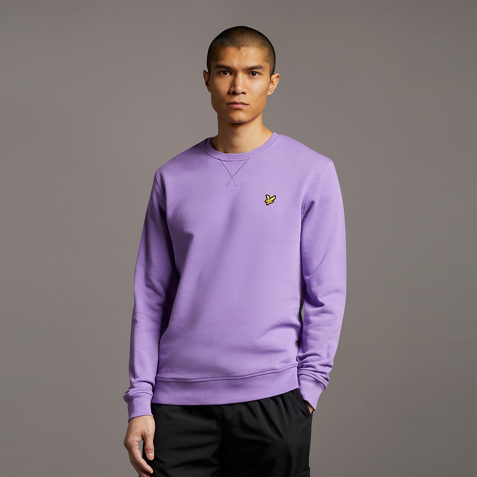 

Crew Neck Sweatshirt - Amethyst - XL