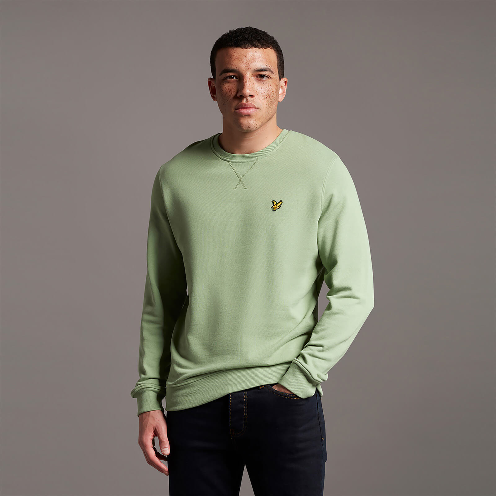 

Crew Neck Sweatshirt - Fern Green - XS