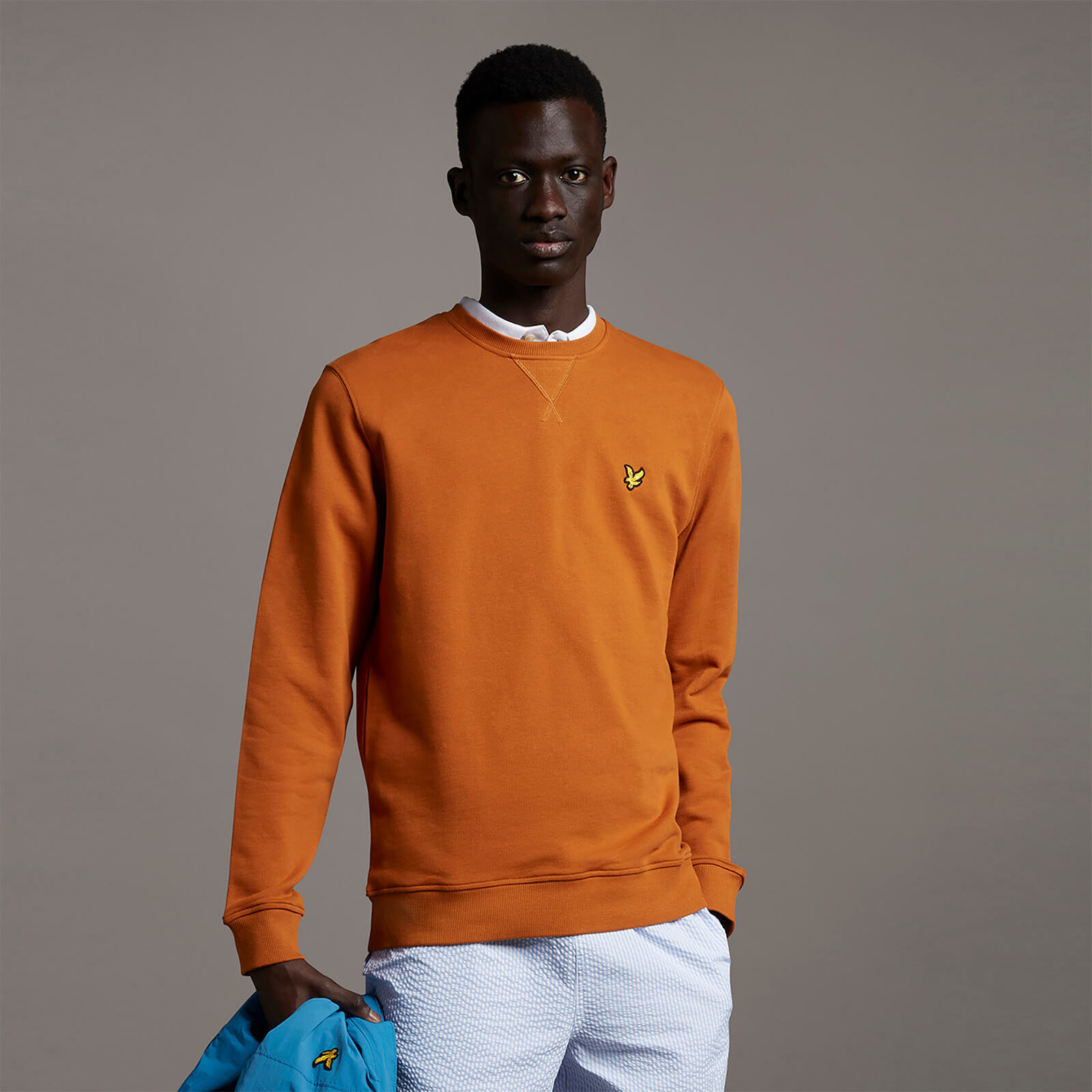 

Crew Neck Sweatshirt - Cider Brown - M