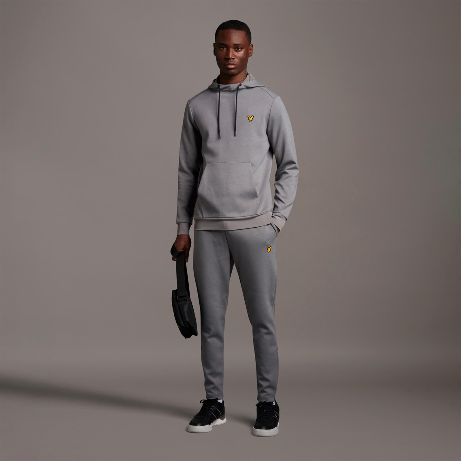 

Fly Fleece Trackies - Mid Grey Marl - XXL