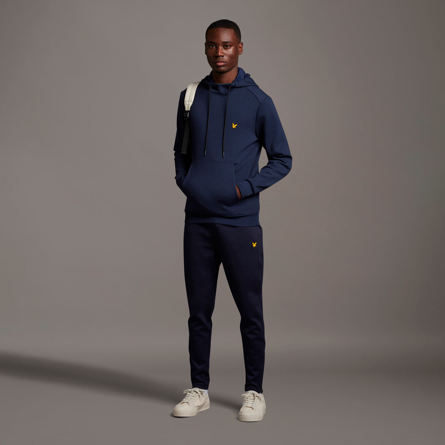 

Men's Fly Fleece Trackies - Navy - L