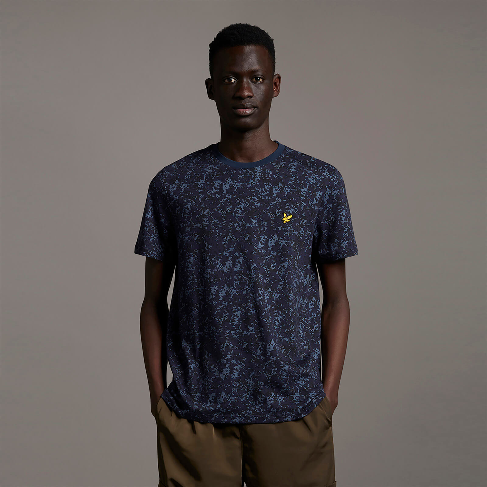 

Earth Print T-shirt - Dark Navy - M
