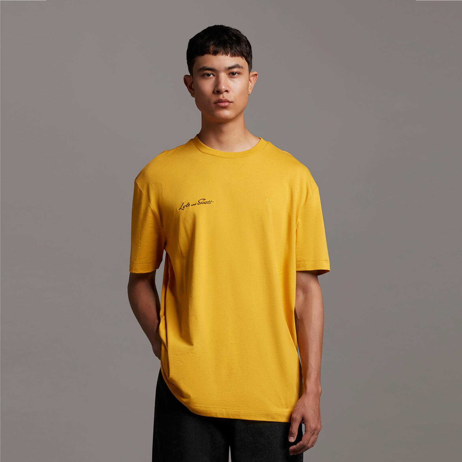 

Archive Embroidered Letter T-shirt - Amber - M
