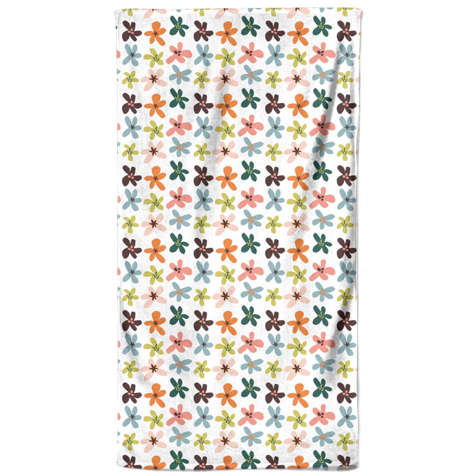 Beach In Bloom Beach Towel