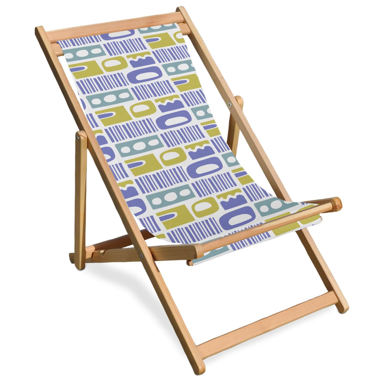 Retro Block Deck Chair - Full Deck Chair