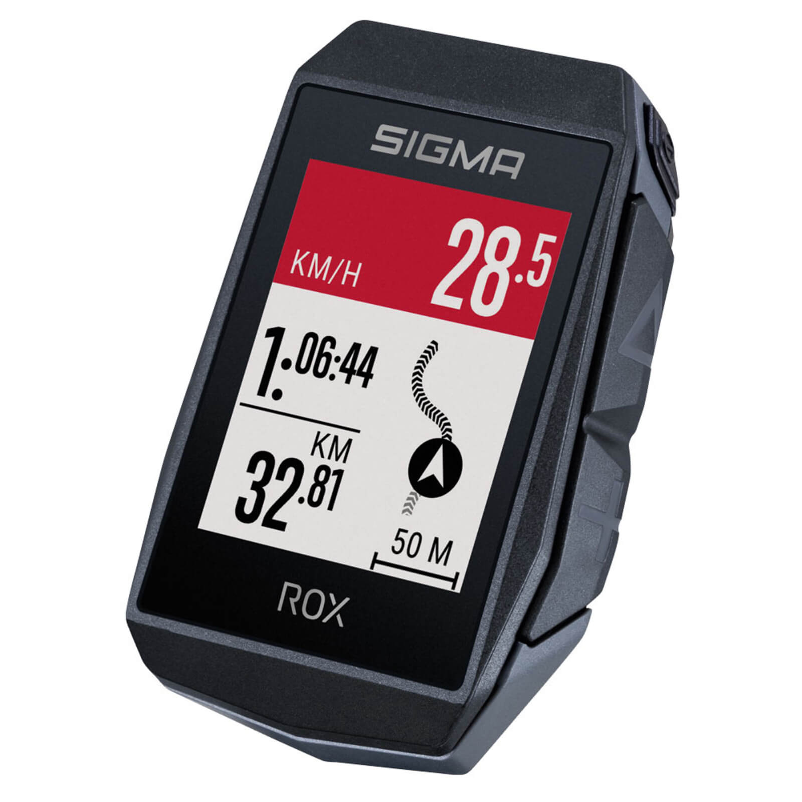 Image of Sigma Rox 11.1 Evo GPS Cycle Computer with HR Monitor - Black