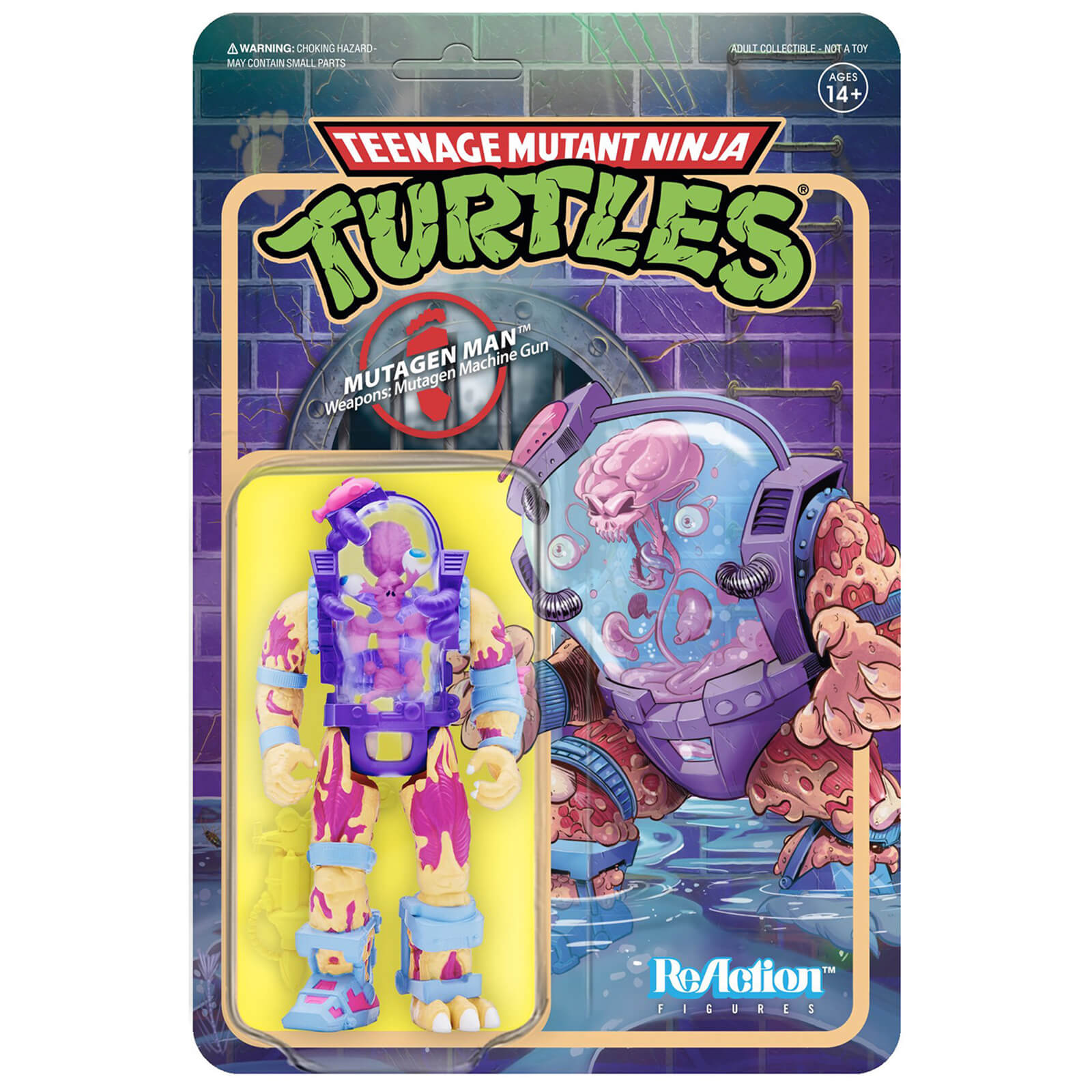 Super7 Teenage Mutant Ninja Turtles ReAction Figure - Mutagen Man