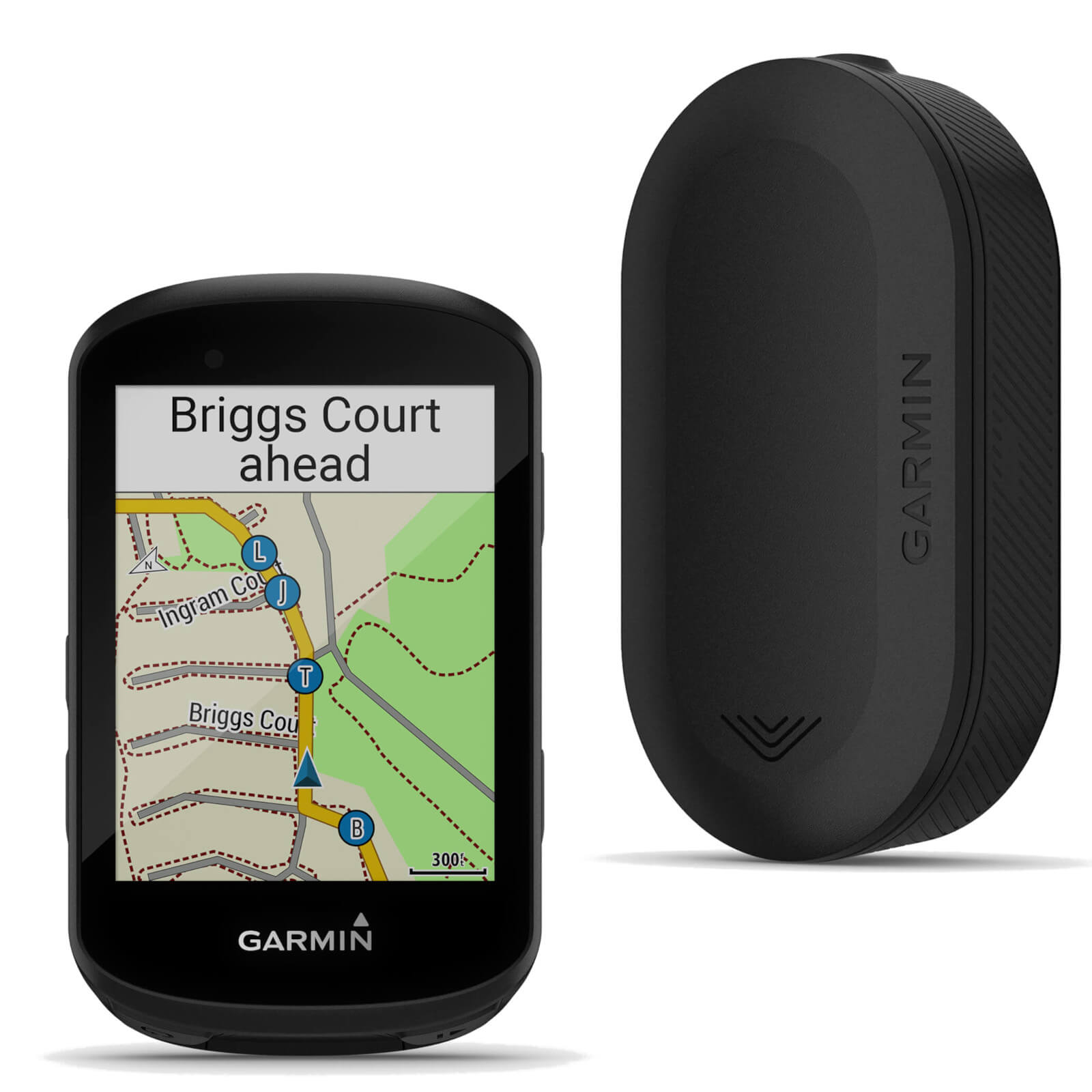 Garmin Edge 530 GPS Cycling Computer/Garmin Varia RVR315 Radar Bundle