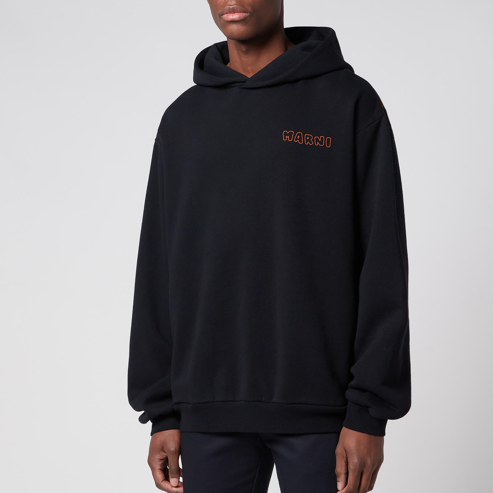 Marni Men's Oversized Hoodie - Black - 46/S