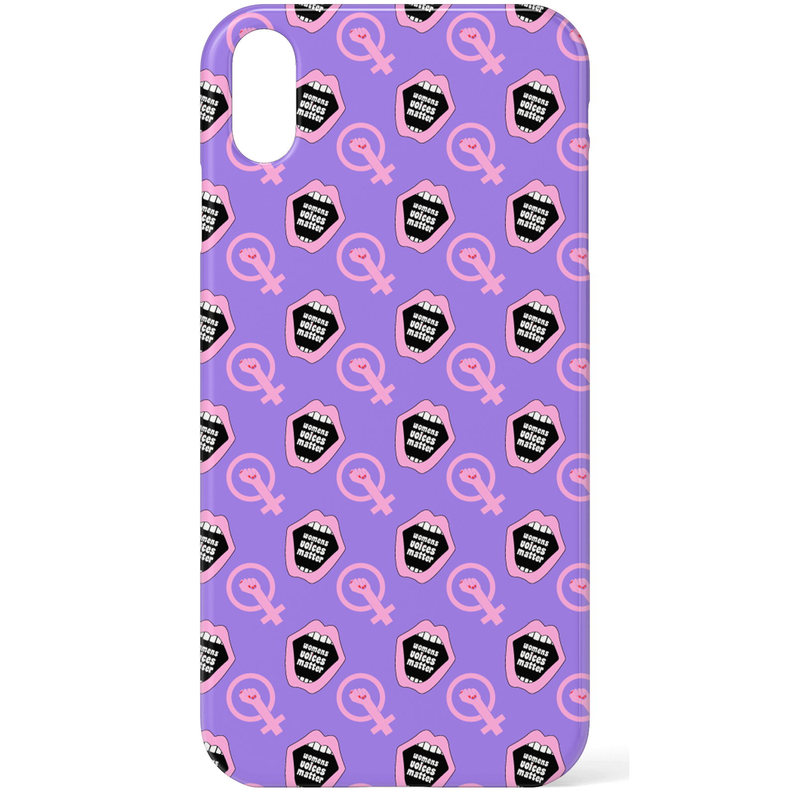 Feminist Womens Power Phone Case for iPhone and Android - iPhone 5/5s - Snap Case - Matte