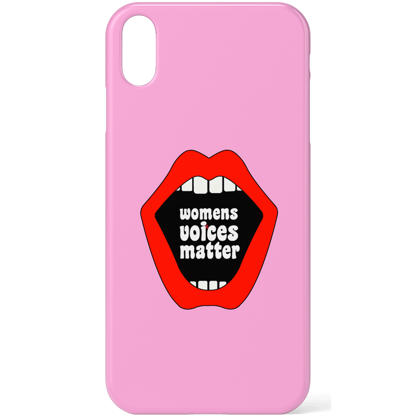 Feminist Womens Voices Matter Phone Case for iPhone and Android - Samsung S6 - Snap Case - Matte