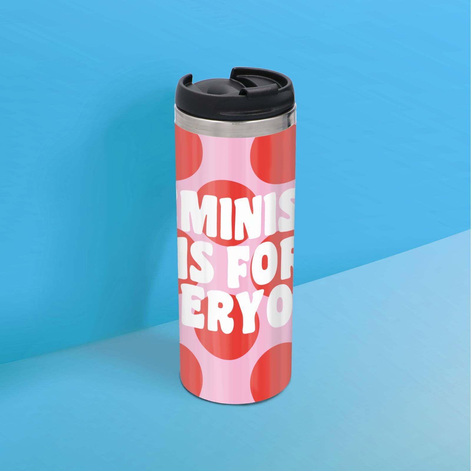 Feminist Feminism Is For Everyone Stainless Steel Thermo Travel Mug