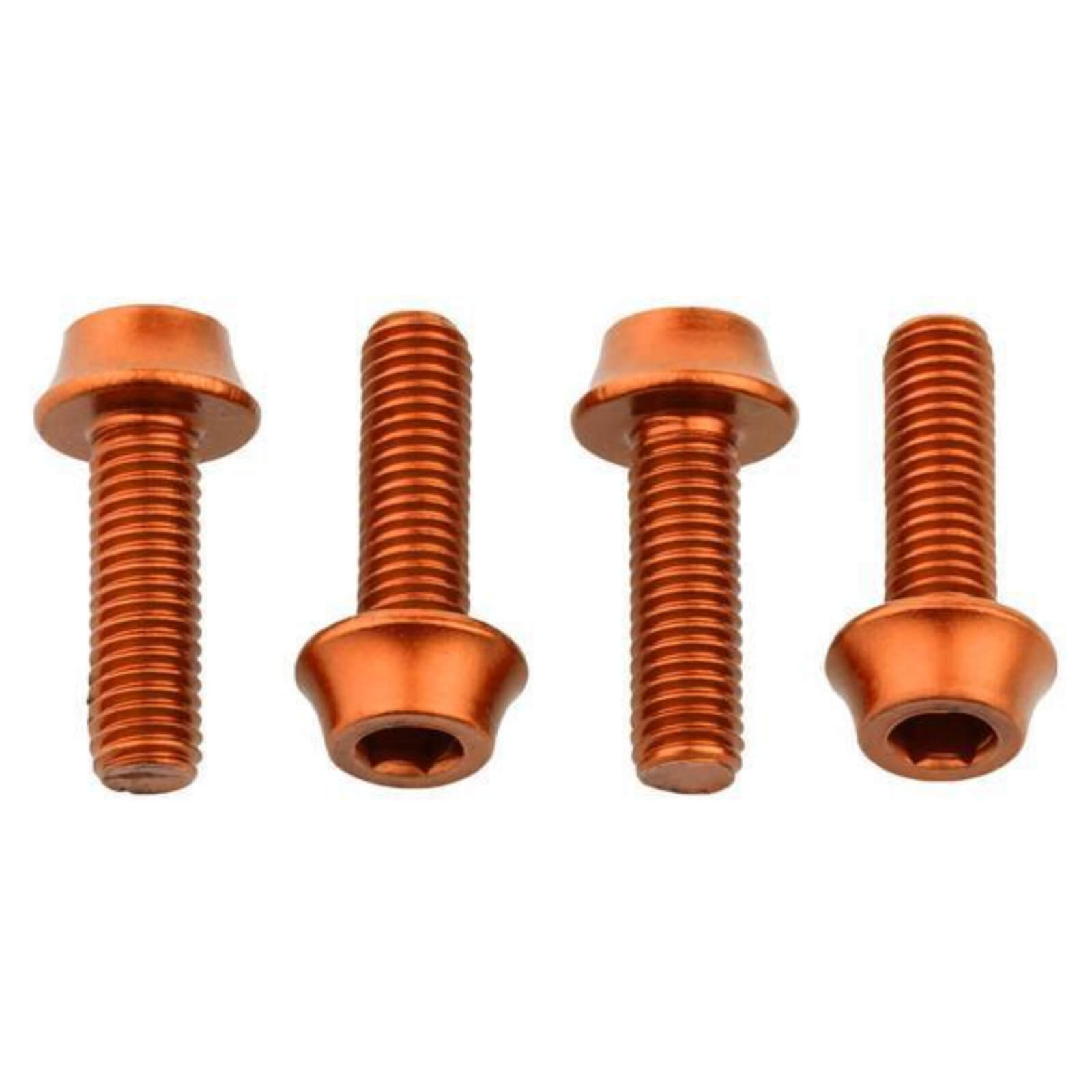 Image of Wolf Tooth Bottle Cage Bolts - Orange