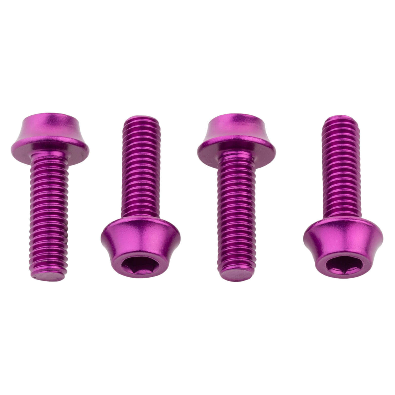 Image of Wolf Tooth Bottle Cage Bolts - Purple