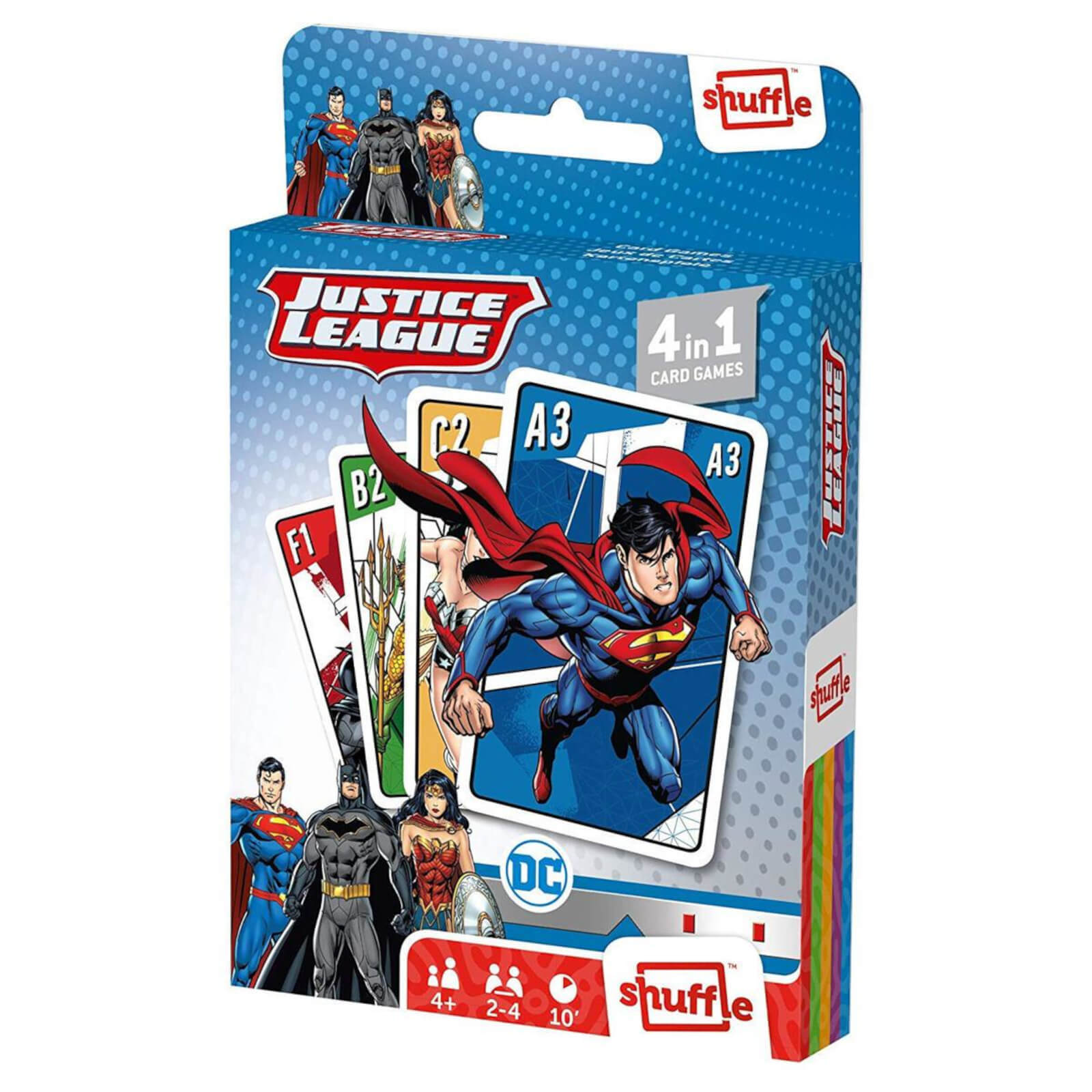 Shuffle Plus Card Game - Justice League