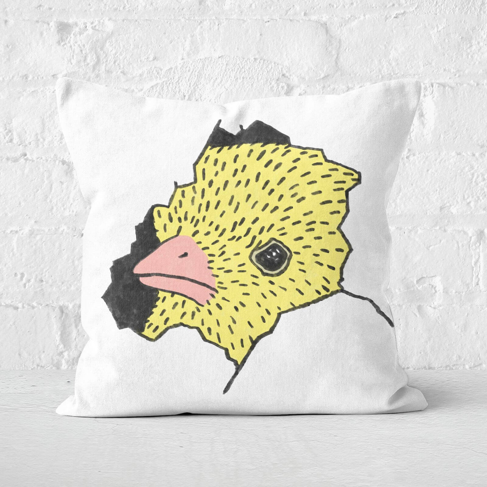 Here's Chicky Square Cushion - 60x60cm - Soft Touch