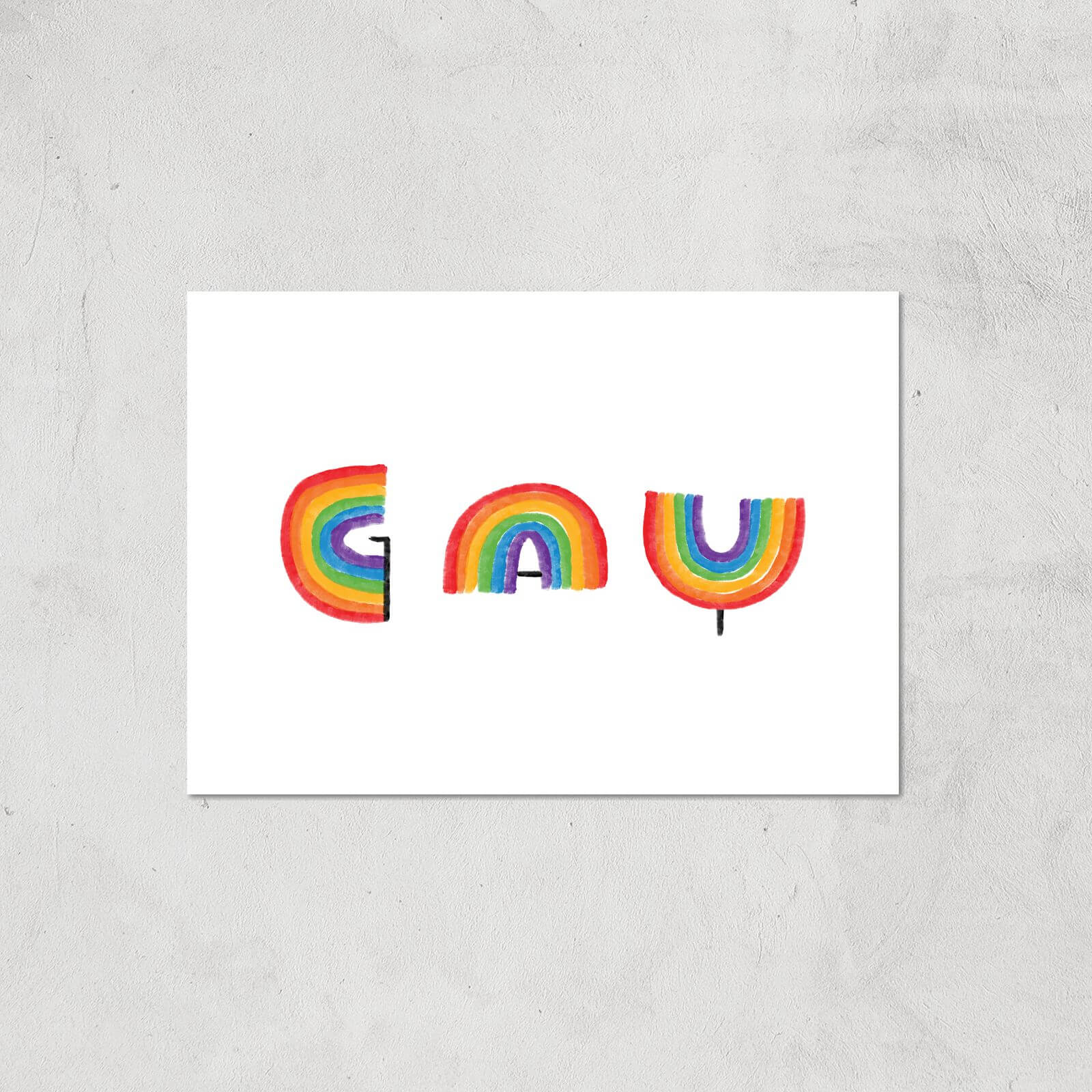 Rainbows Giclee Art Print - A4 - Print Only