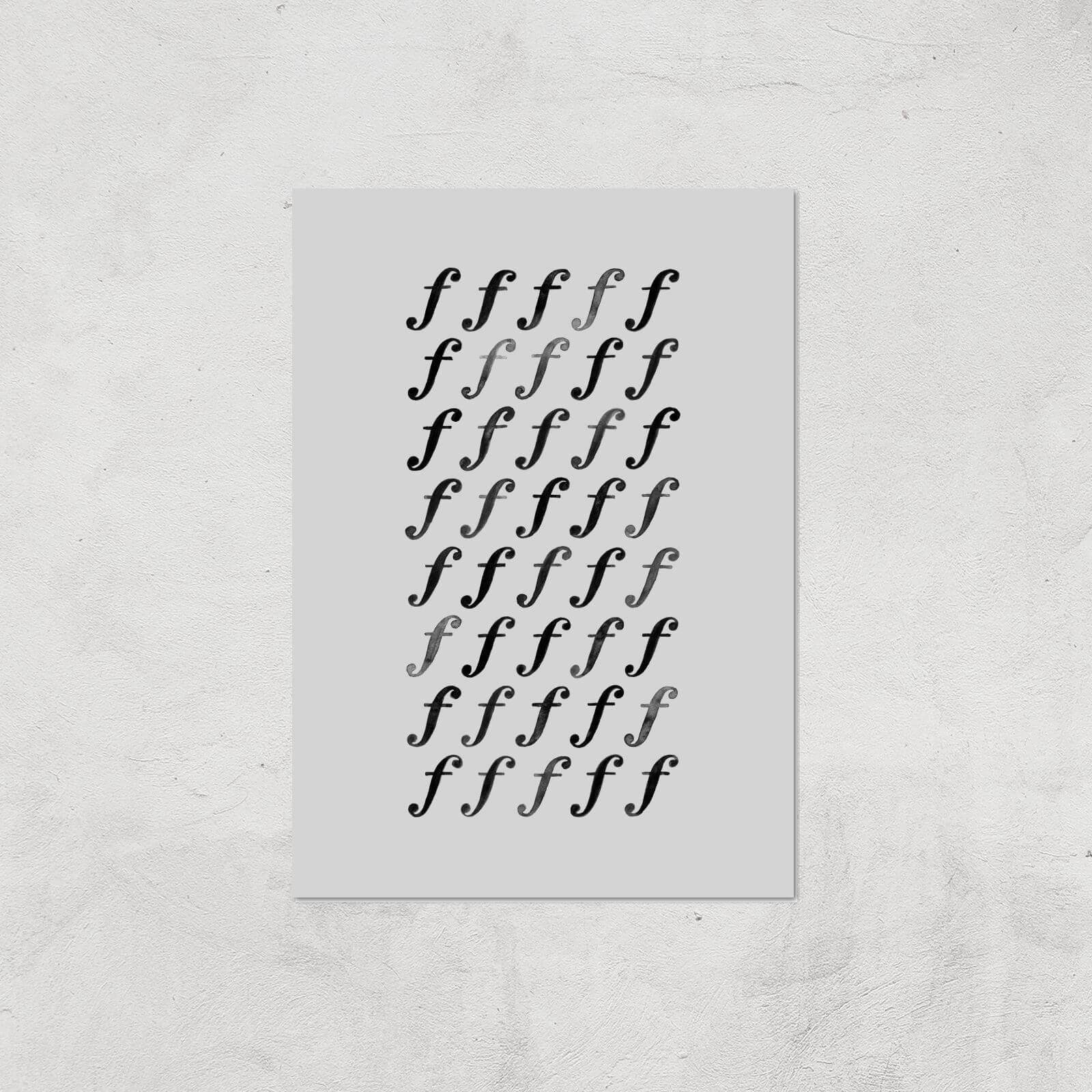 Forte Forty Giclee Art Print - A4 - Print Only