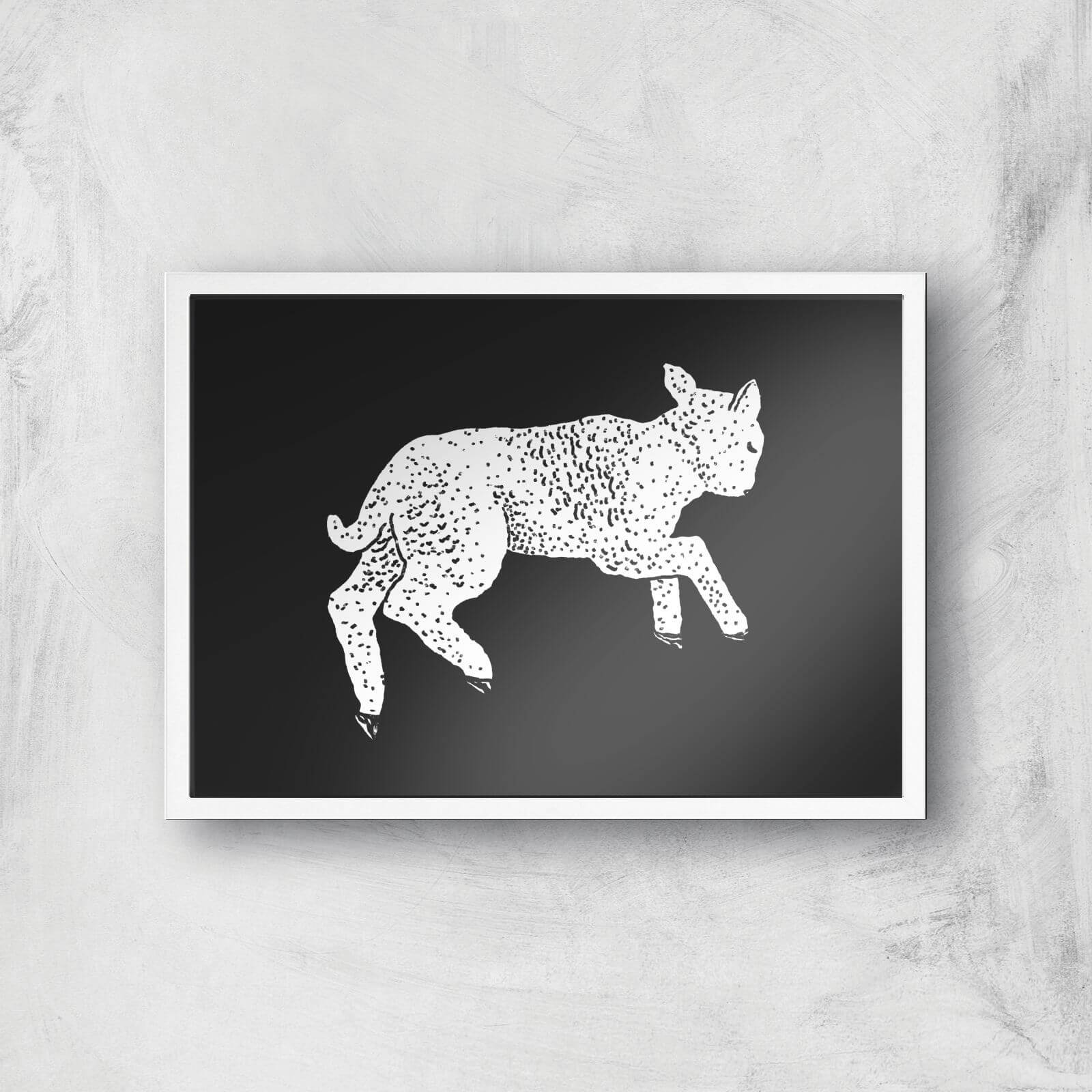 Little Lamb Giclee Art Print - A3 - White Frame