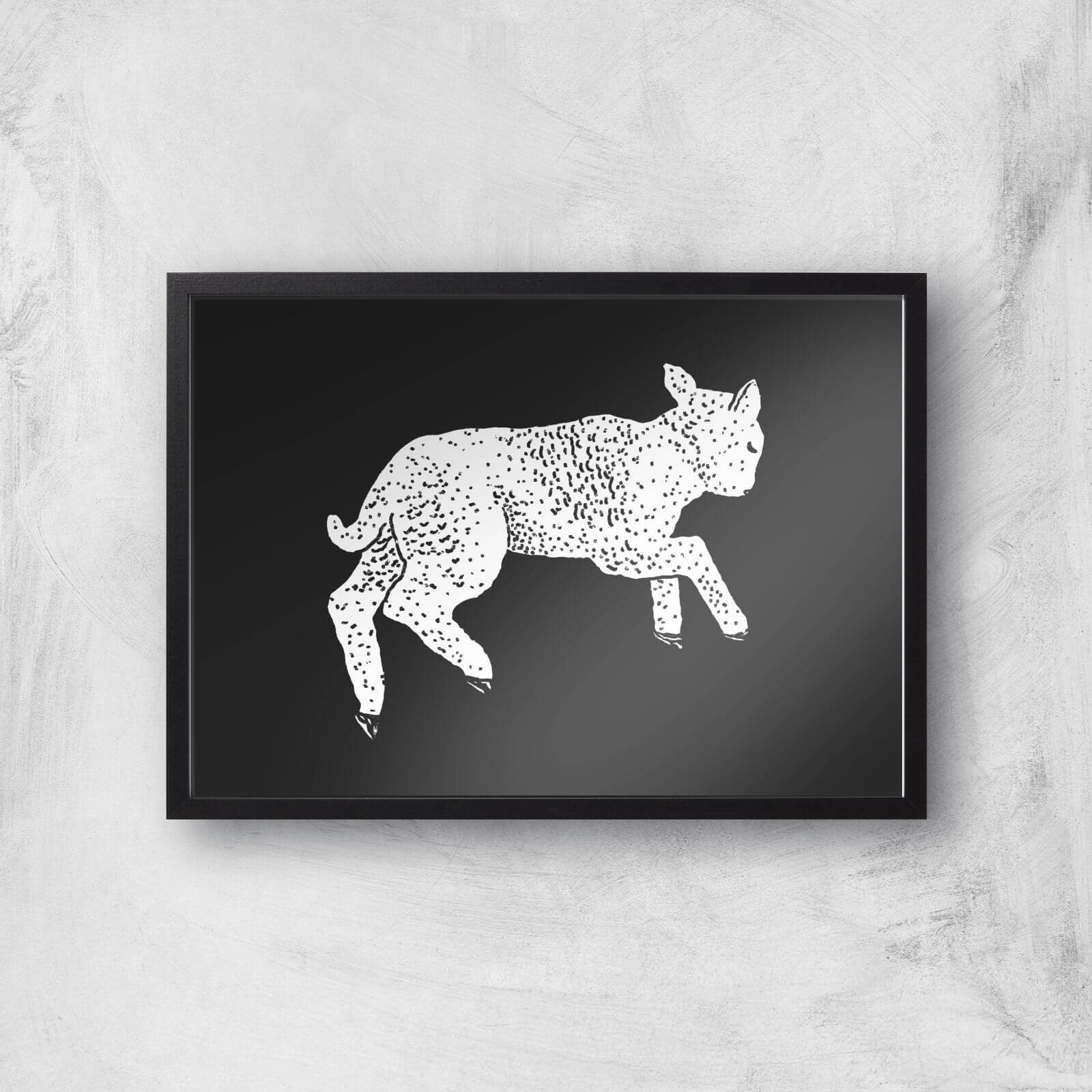 Little Lamb Giclee Art Print - A2 - Black Frame