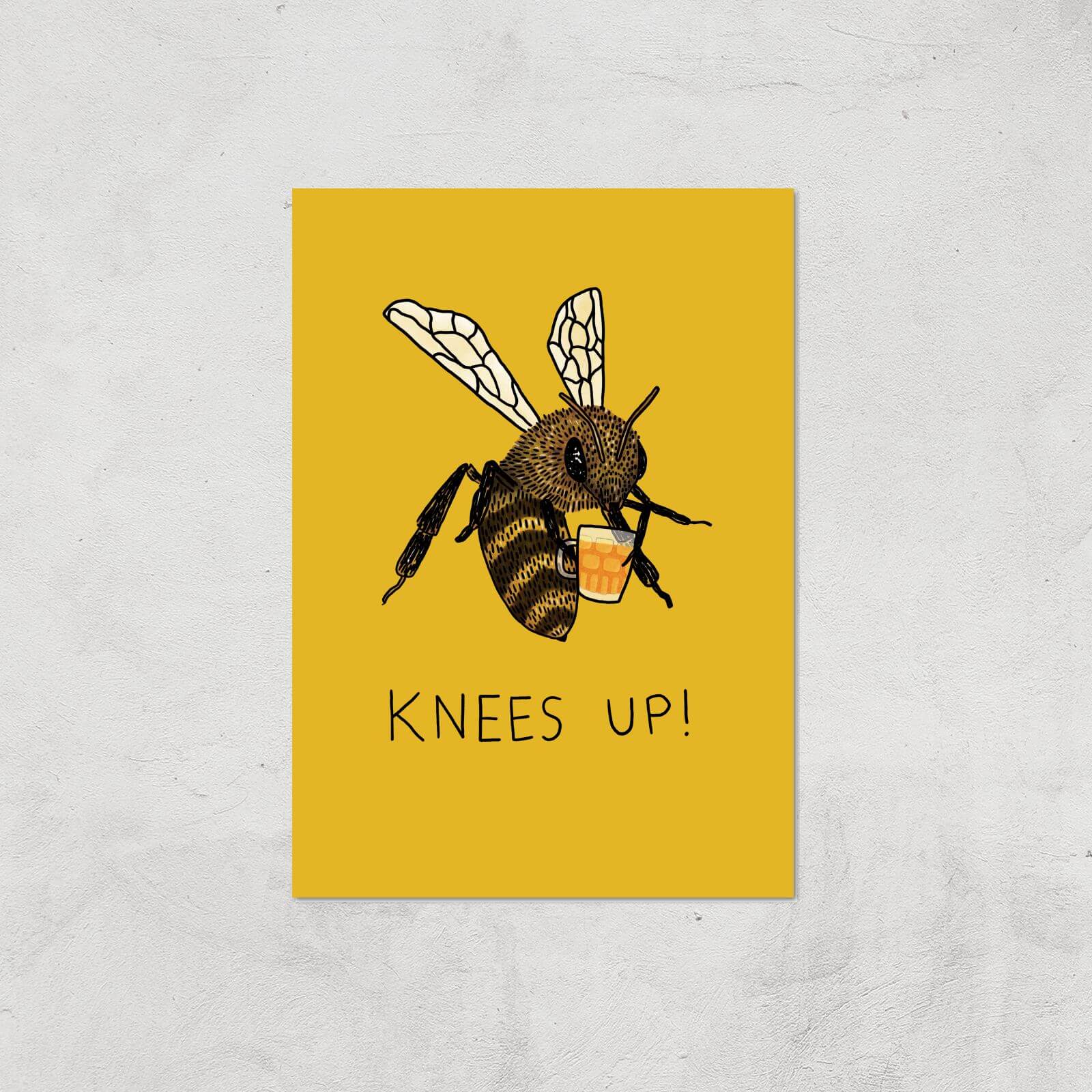 Bees Knees Up Giclee Art Print - A3 - Print Only
