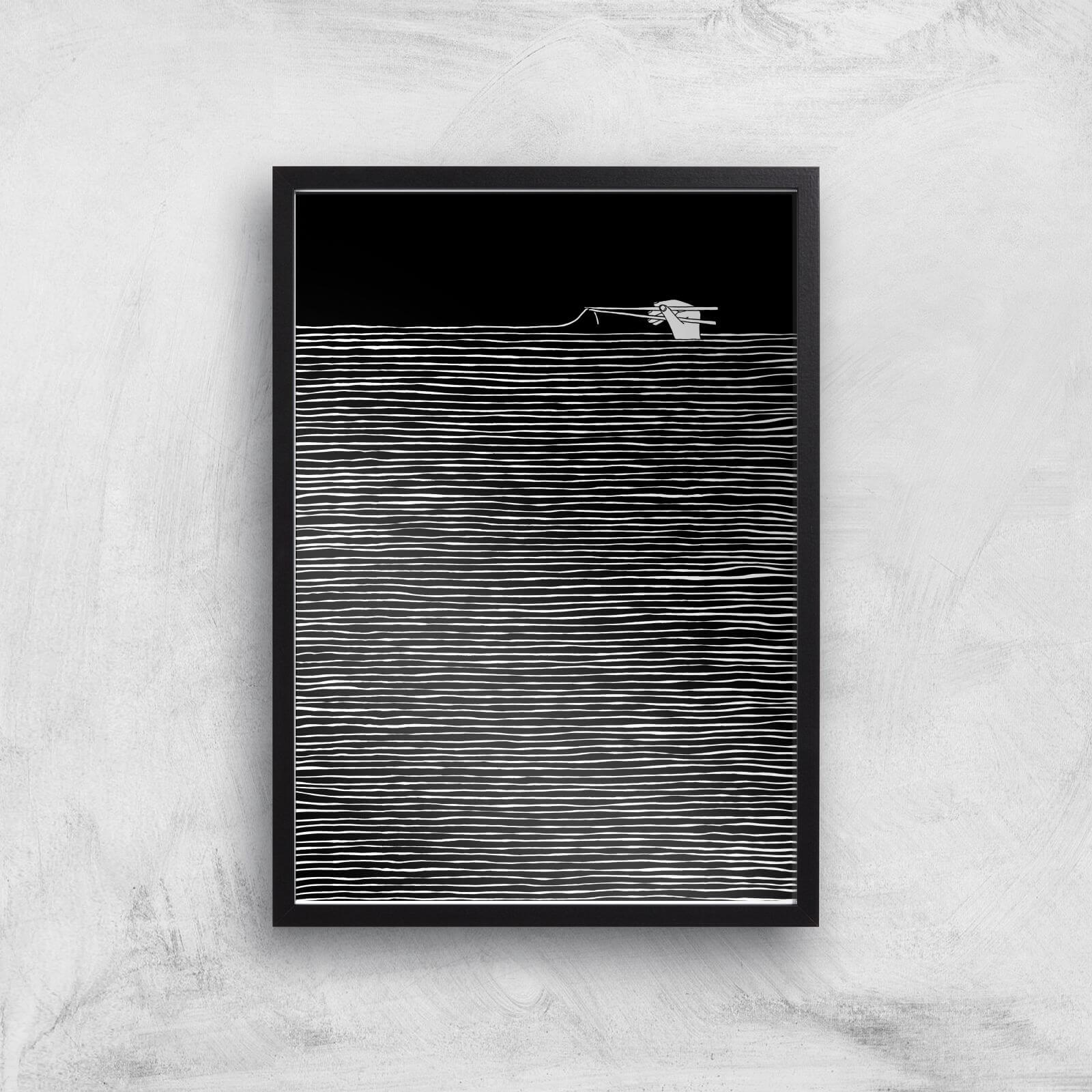 Noodles Are Forever Giclee Art Print - A2 - Black Frame