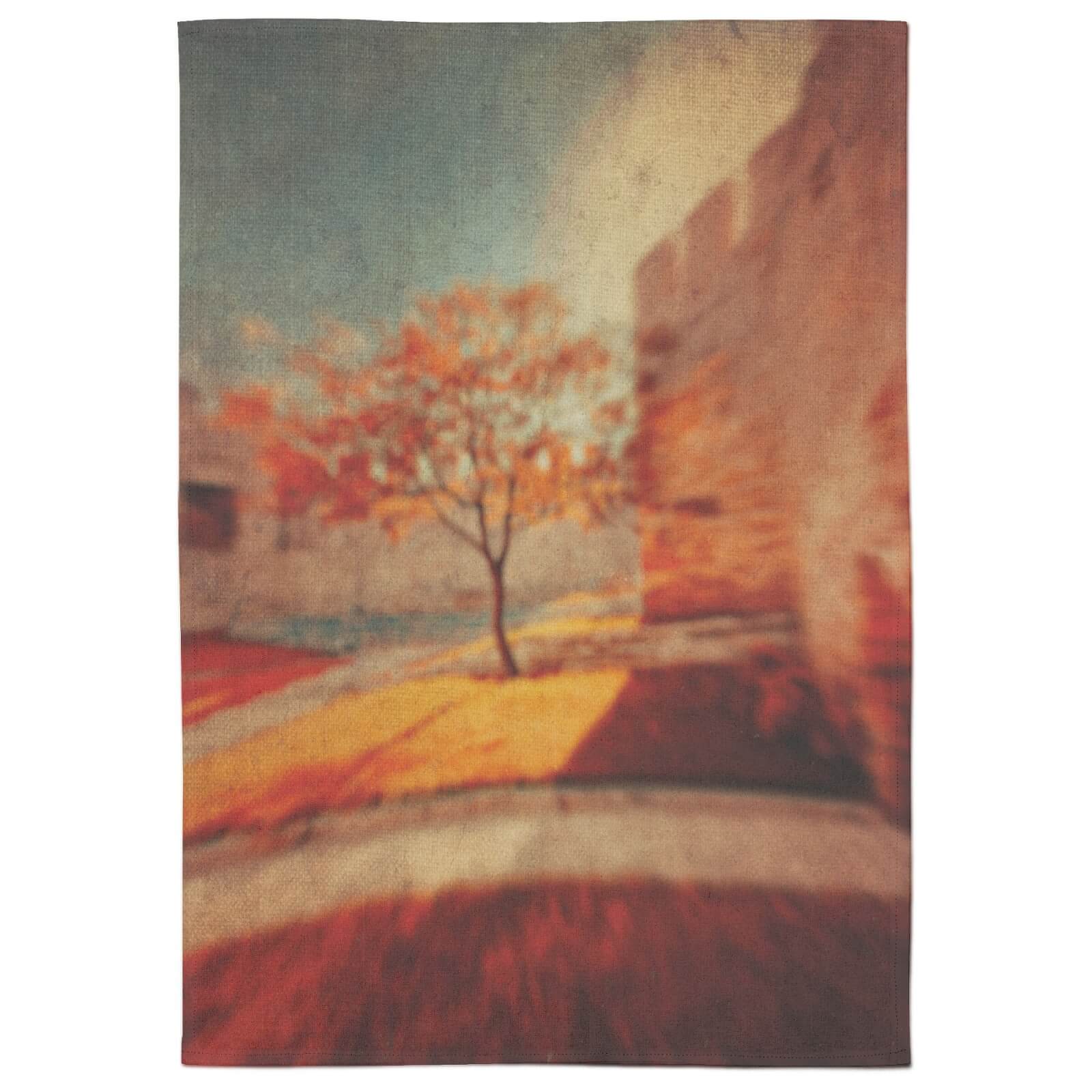 A Timeless Beauty Cotton Tea Towel - White