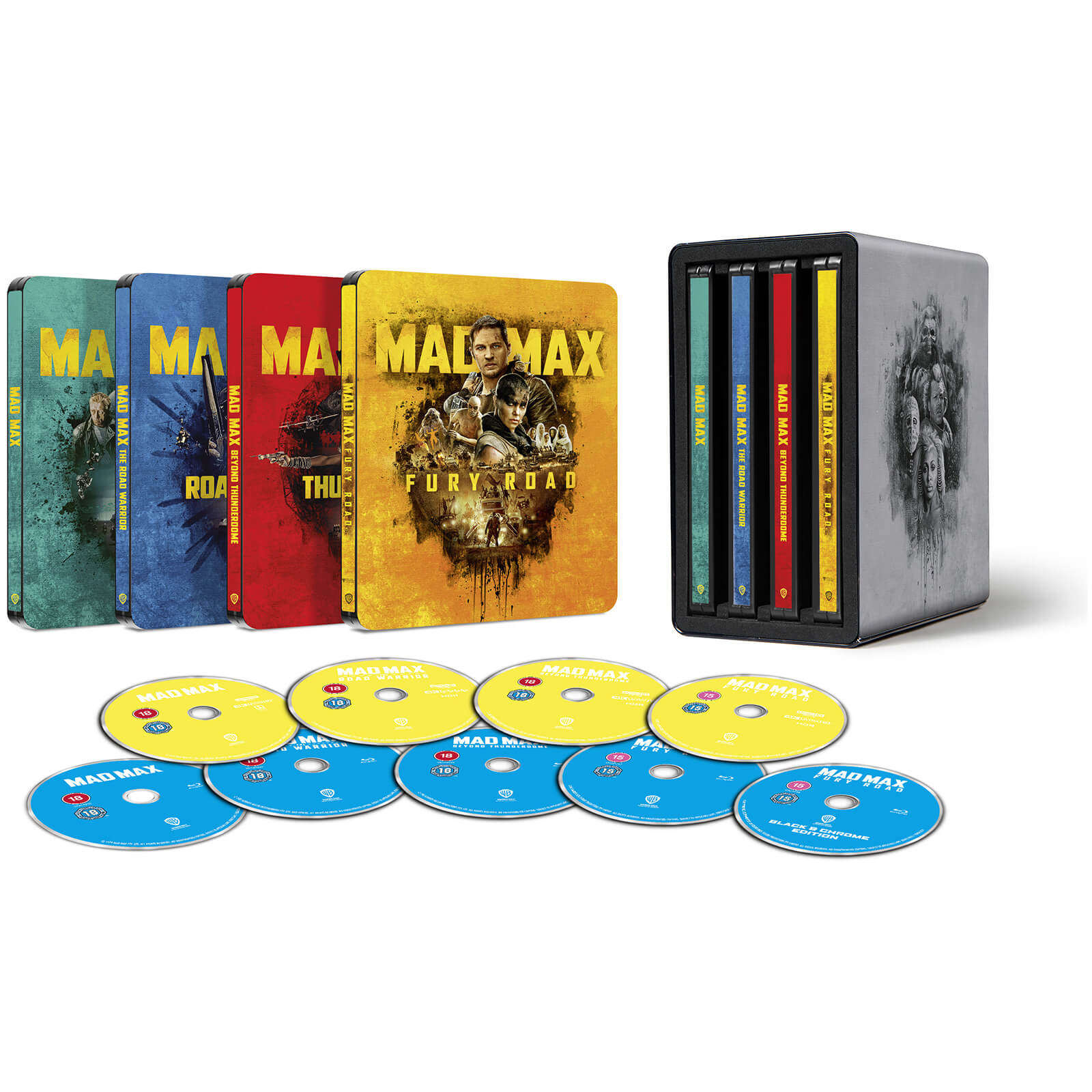 

Mad Max Anthology - Collection Steelbook 4K Ultra HD en Exclusivité Zavvi