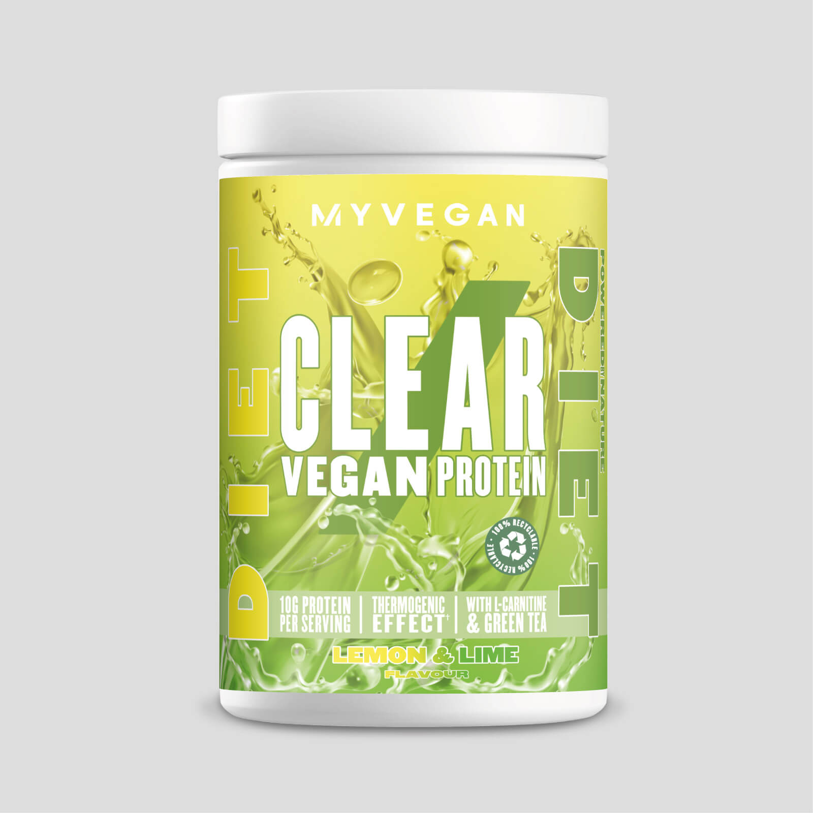 Clear Vegan Protein Diet - 20servings - Lemon & Lime
