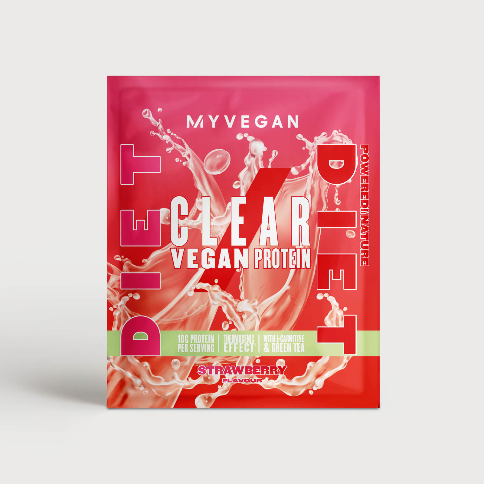 Myvegan Clear Vegan Diet (Sample) - 1servings - Strawberry