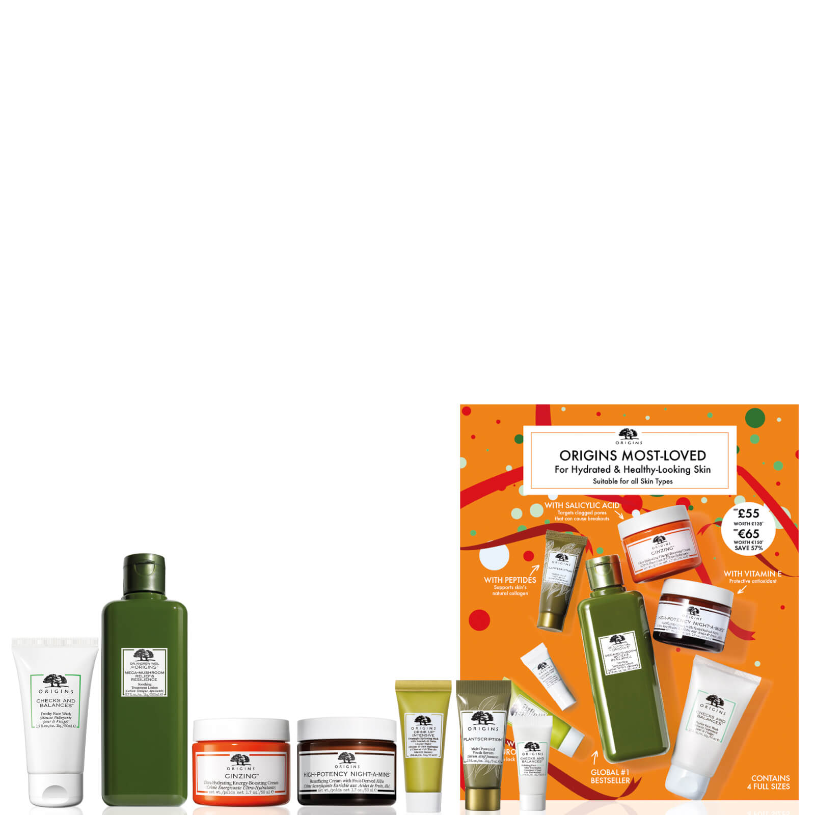 

Origins Most-Loved for Hydrated and Healthy-Looking Skin Set