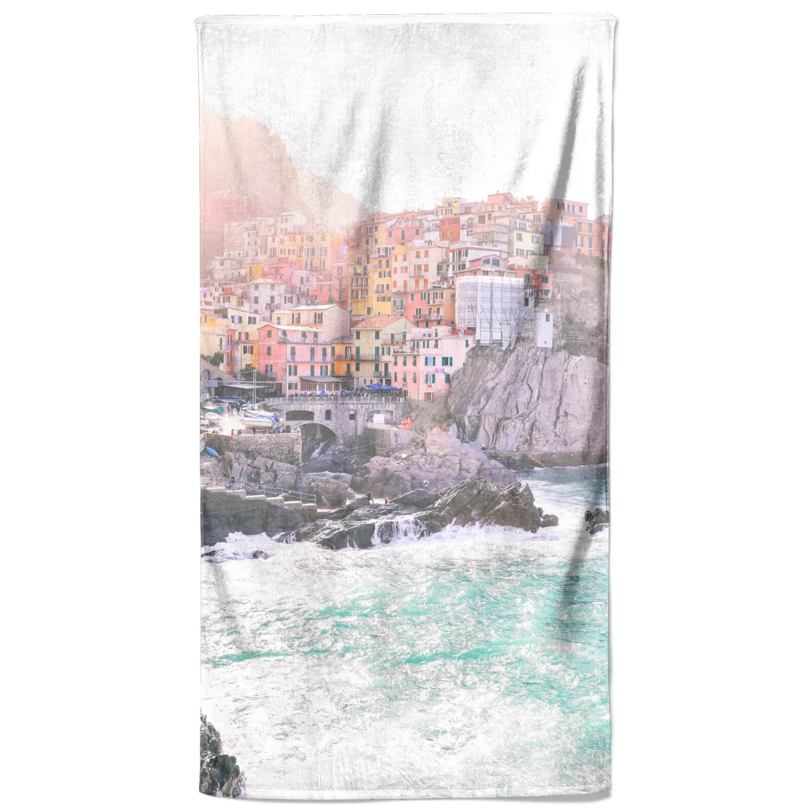 Coastal Waves Beach Towel