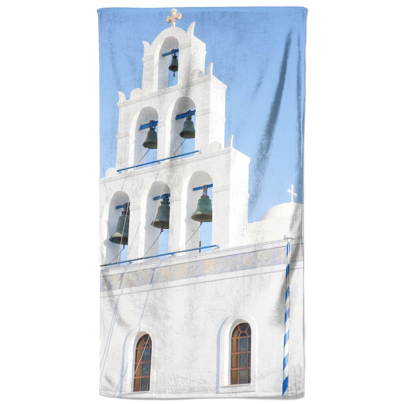 Marble Bell Tower Beach Towel