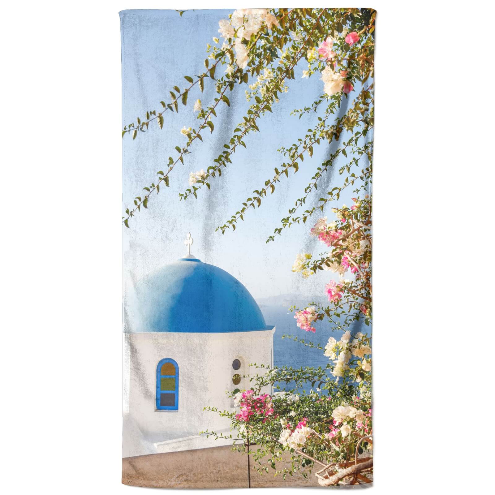 Peeking Through Beach Towel