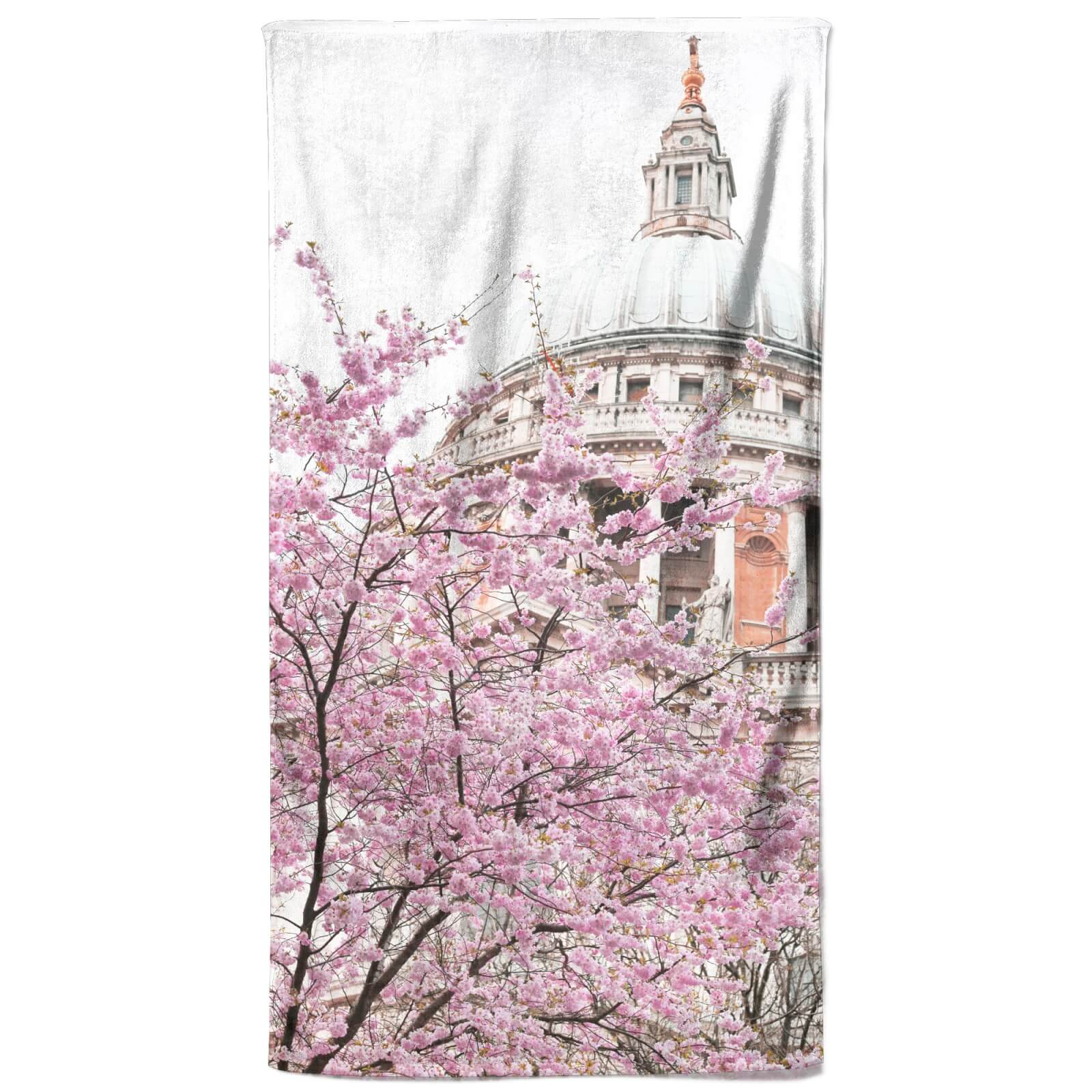 Blossom Land Marks Beach Towel