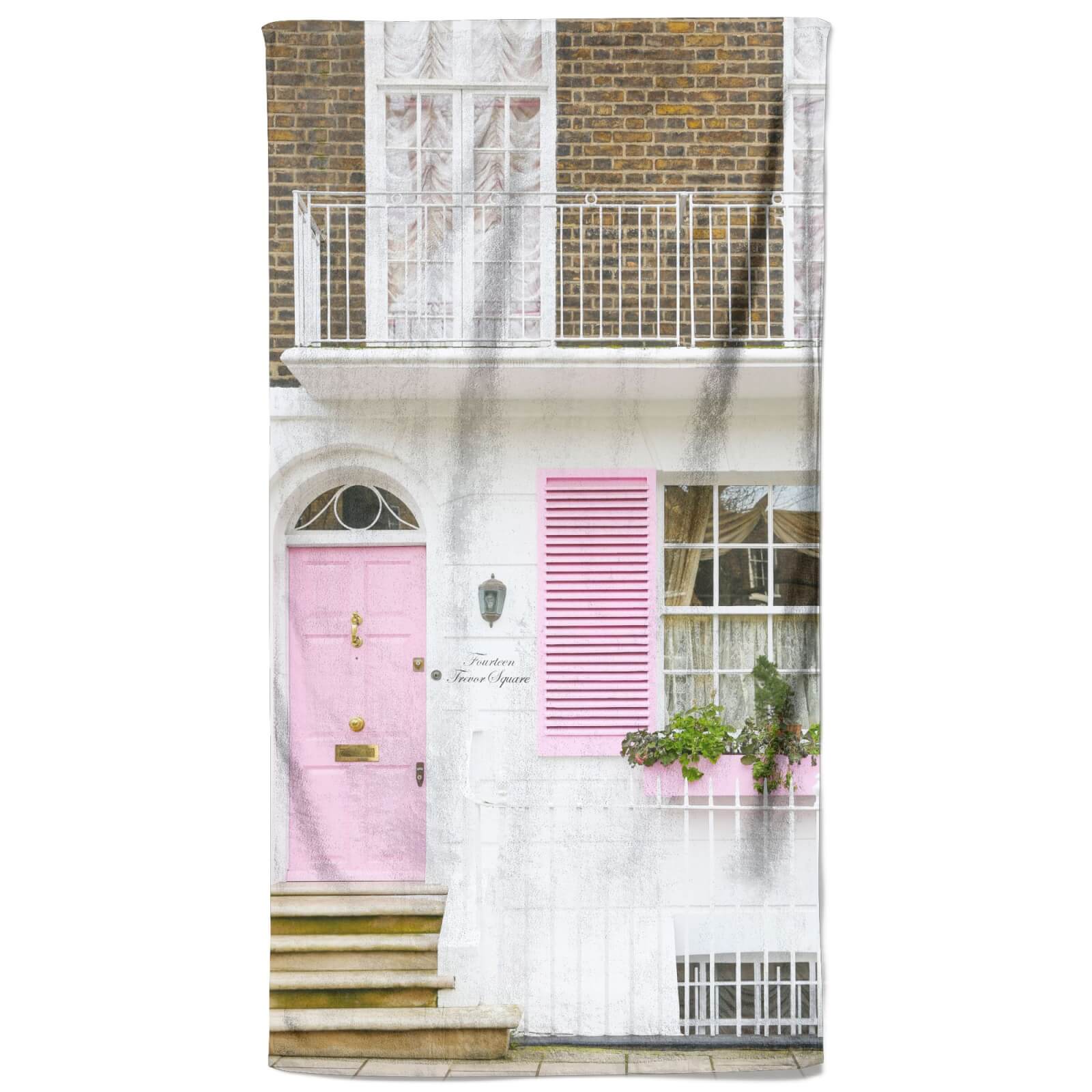 I Like Pink Beach Towel