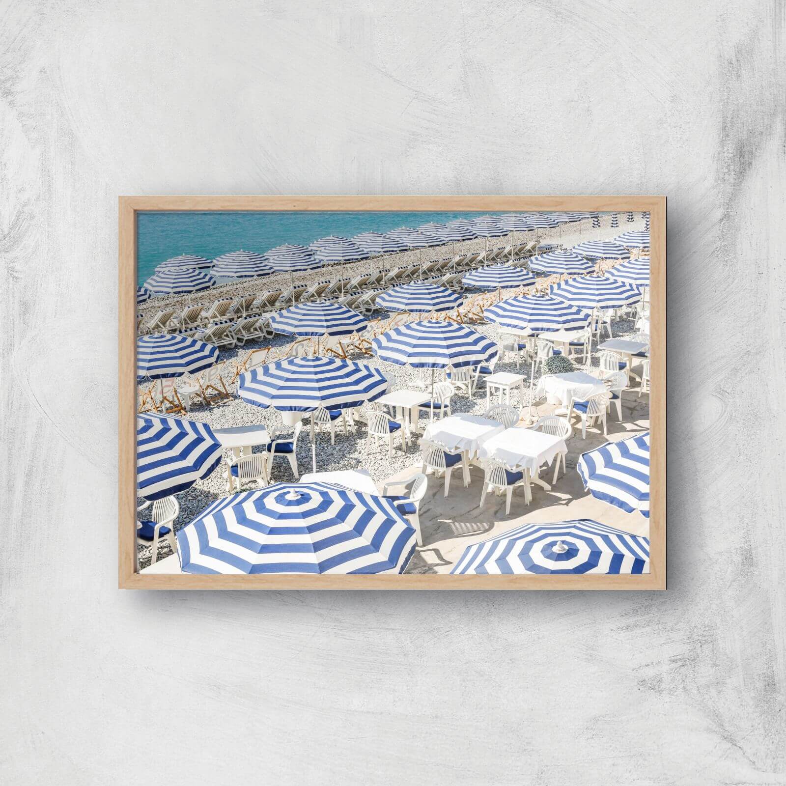 Laplage Giclee Art Print - A2 - Wooden Frame