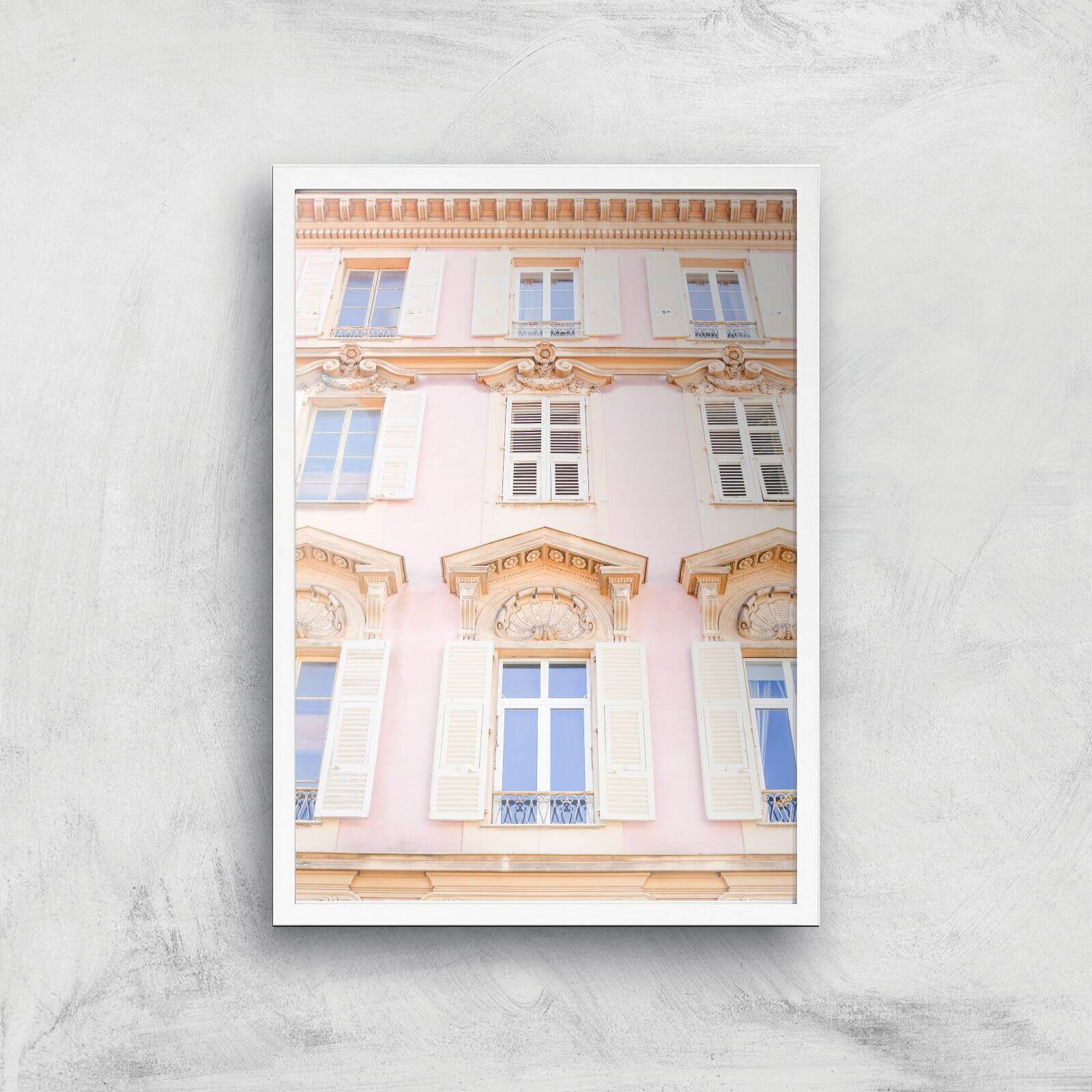 Noel Au Balcon Giclee Art Print - A3 - White Frame