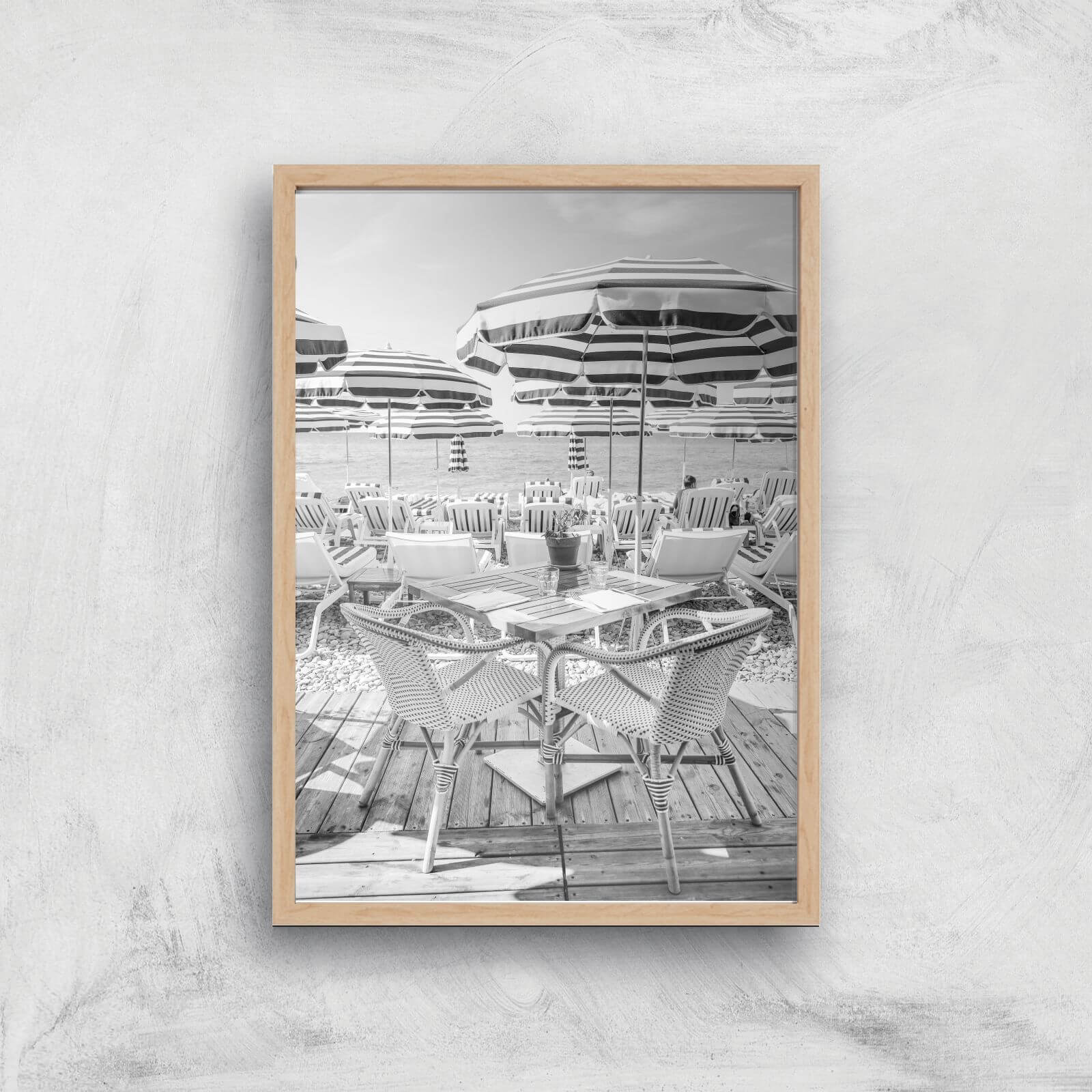 Permettez Moi Giclee Art Print - A4 - Wooden Frame