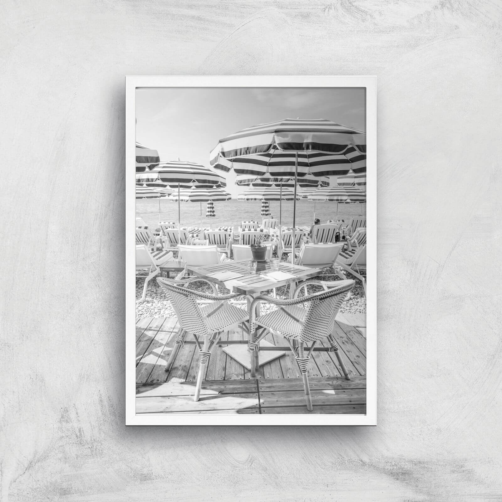 Permettez Moi Giclee Art Print - A2 - White Frame