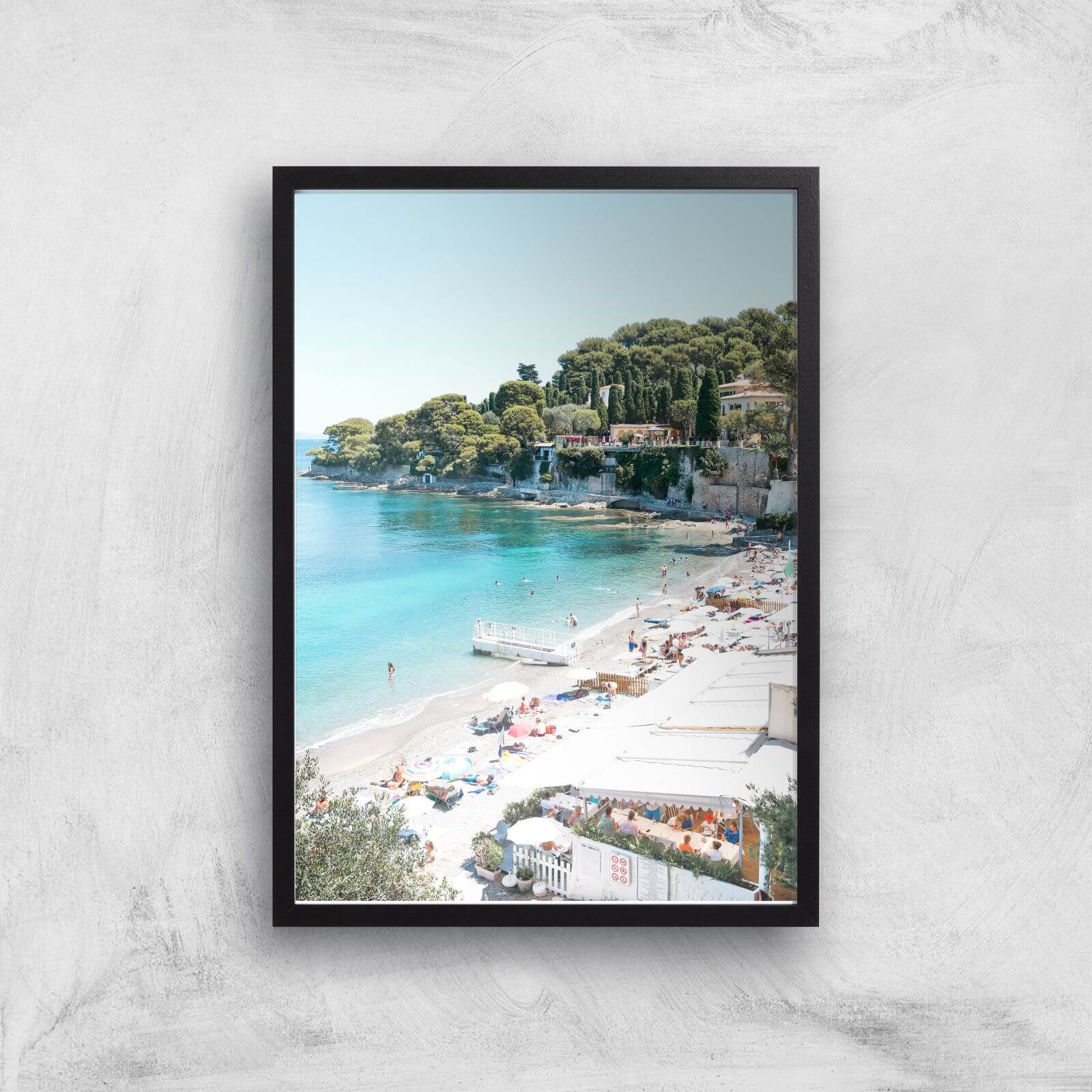 La Vie Est Belle Giclee Art Print - A2 - Black Frame