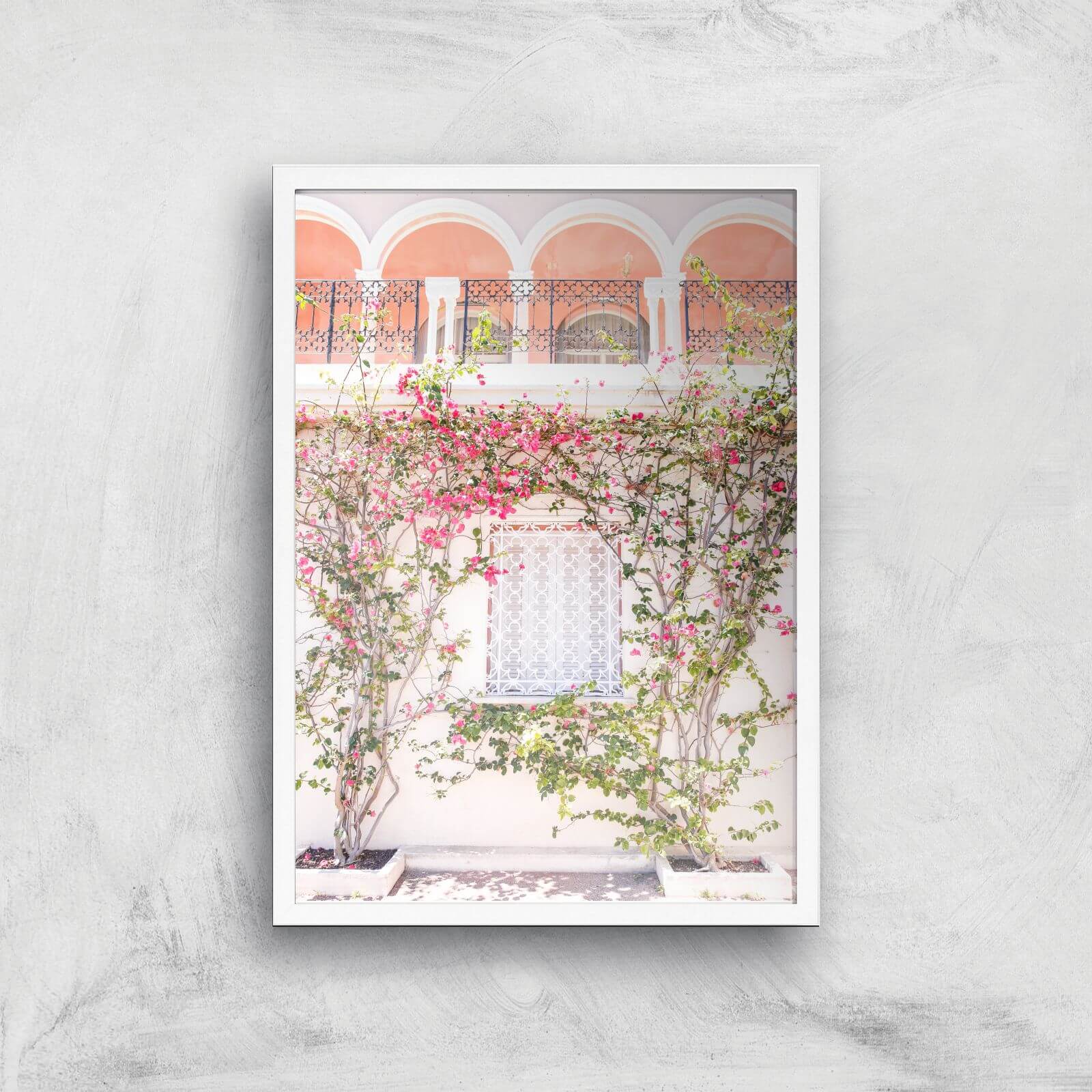 La Sieste Giclee Art Print - A2 - White Frame