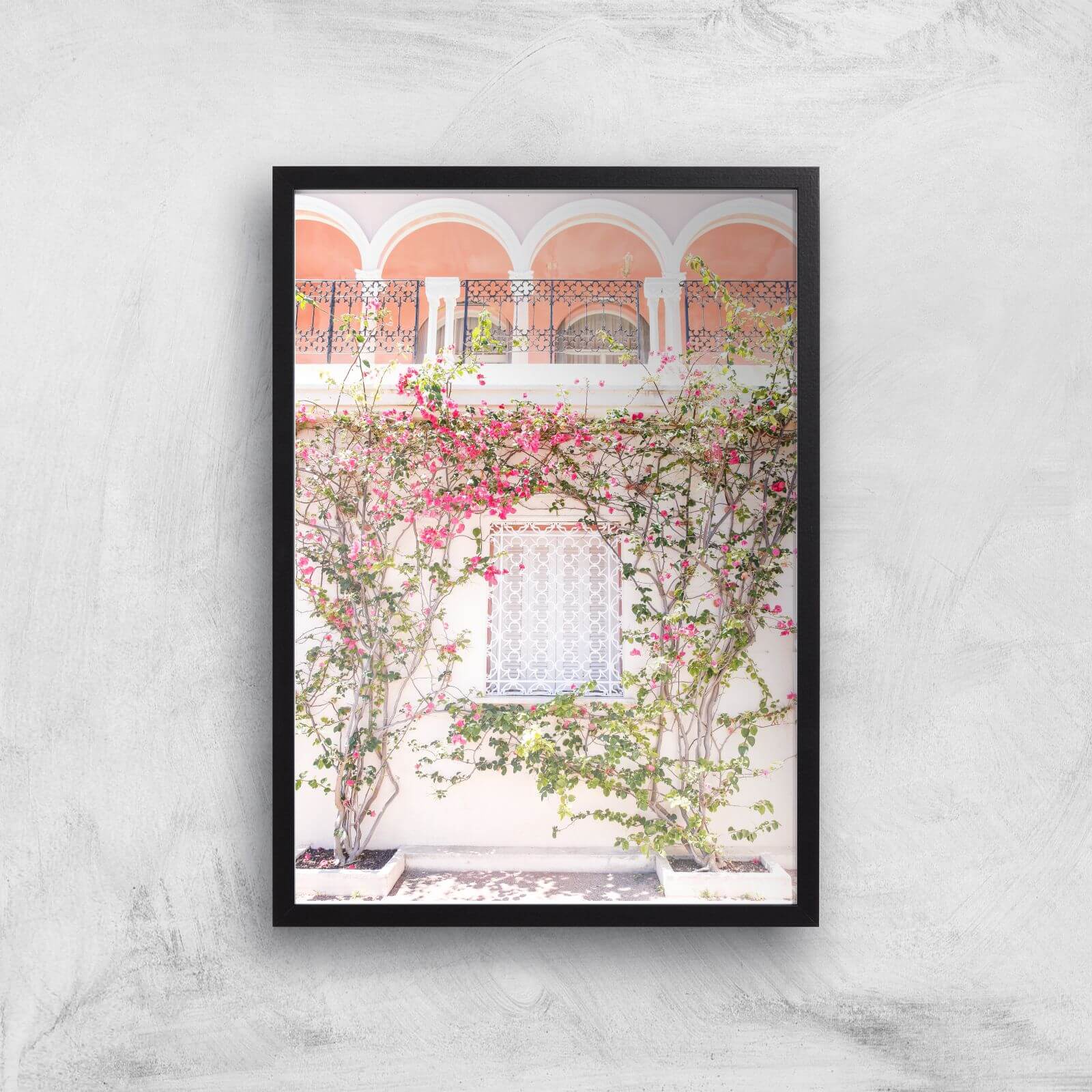 La Sieste Giclee Art Print - A2 - Black Frame
