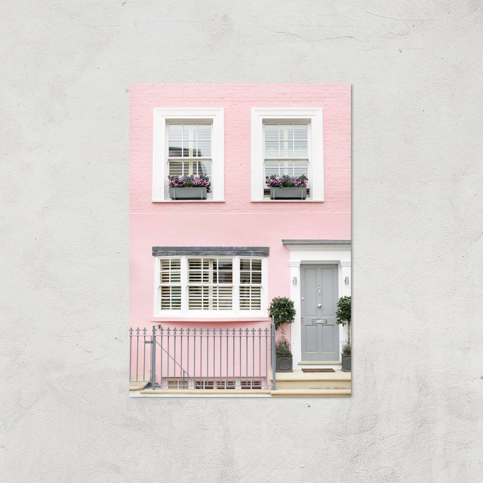 Pink Walls Giclee Art Print - A4 - Print Only