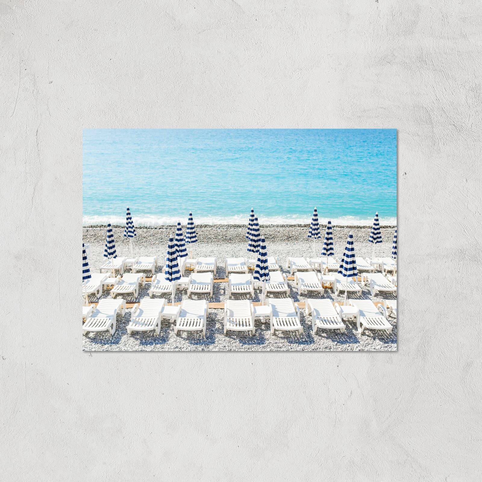 Cote Dazur Giclee Art Print - A4 - Print Only