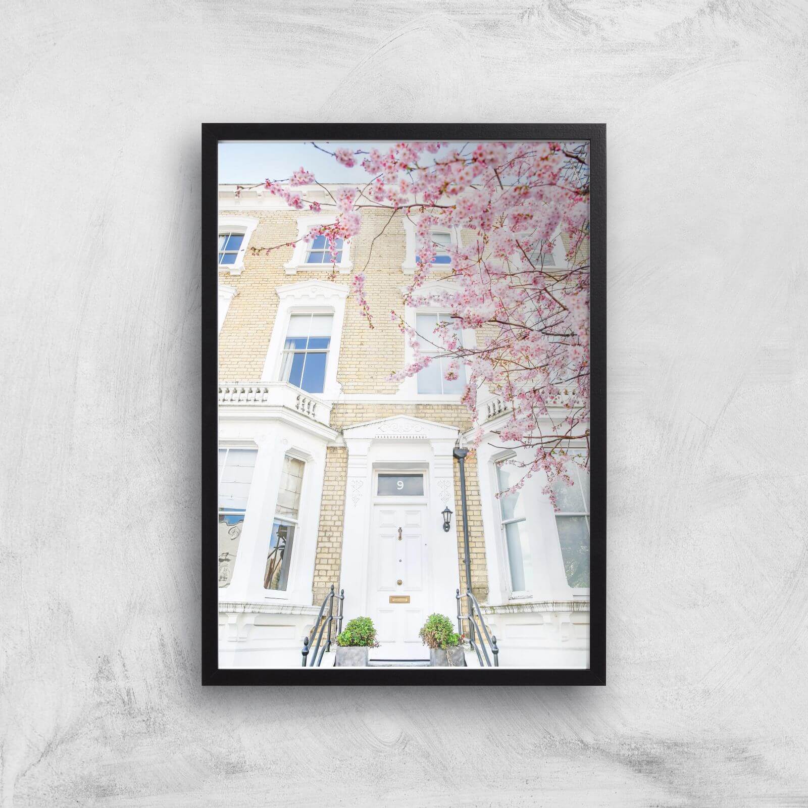 Number 9 Giclee Art Print - A2 - Black Frame