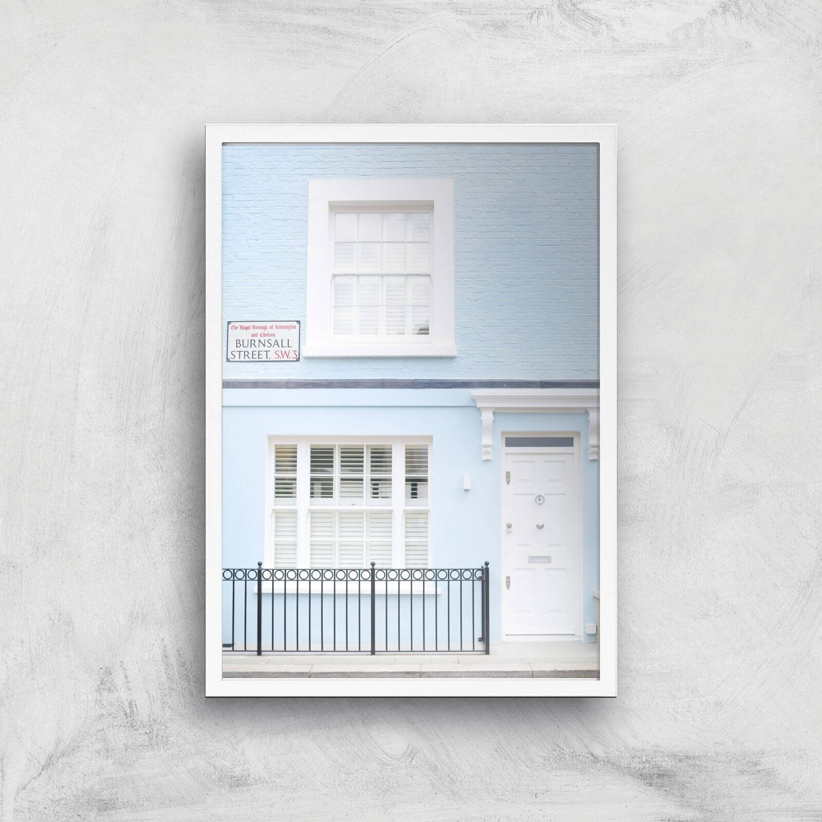 Pastel Burnsall Giclee Art Print - A3 - White Frame